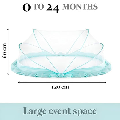 SleepSafe net size – 120 cm long, 60 cm high, suitable 0 to 24 months