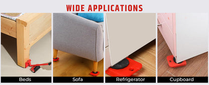 Wide applications - sofas, cabinets, beds, wardrobes, fridges and washing machines