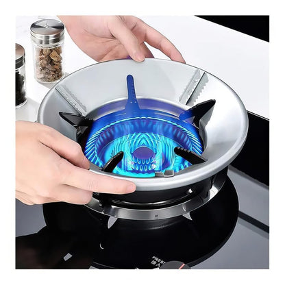 Premium Gas Saver Burner Stand - Stainless Steel Flame Concentrator
