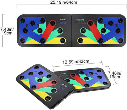 Board dimensions: 65 cm by 19 cm open, folding to about 32 cm