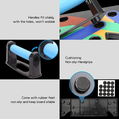 Handles fit stably into the holes and will not wobble