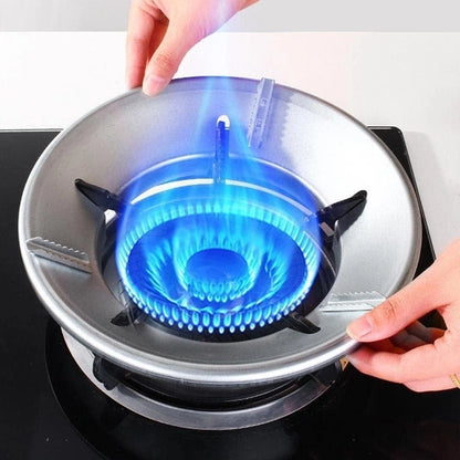 Premium Gas Saver Burner Stand - Stainless Steel Flame Concentrator