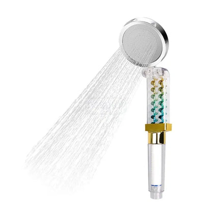 High Pressure Handheld Shower Head – Flip-Fold Steel Nozzle with Filter